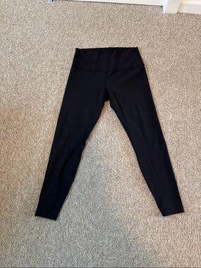 lululemon athletica Black High-Waist Leggings SZ 14